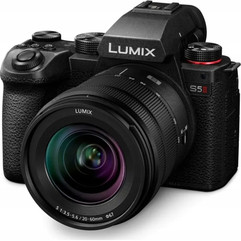 Aparat Panasonic Lumix S5 II + S 20-60 mm f/3.5-5.6 + S 50 mm f/1.8 (DC-S5M2WE)