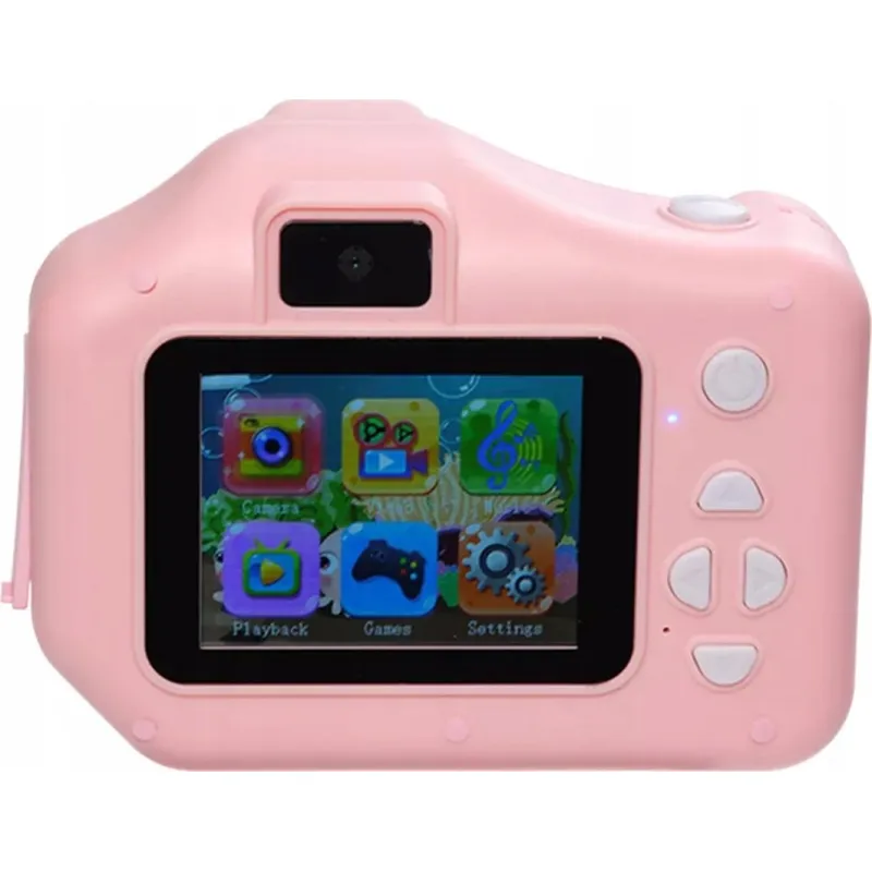 Aparat cyfrowy Denver Denver KPC-1370 pink Kids camera with printer