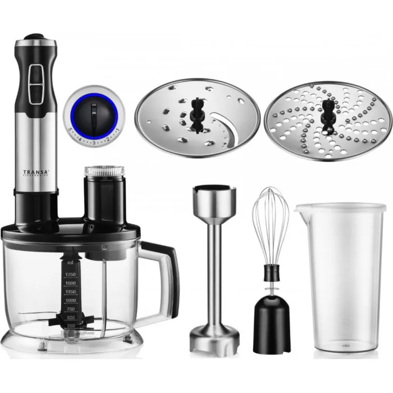 Blender Transa Electronics Blender ręczny Blenda Fresh 4w1 1500W