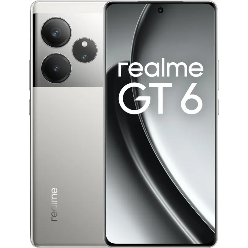 Smartfon Realme GT 6 5G 16/512GB Srebrny (6941764433939)