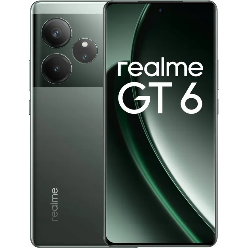 Smartfon Realme GT 6 5G 16/512GB Zielony (6941764433960)