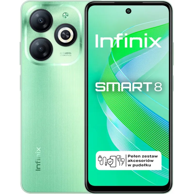 Smartfon Infinix Smart 8 3/64GB Zielony (35210)