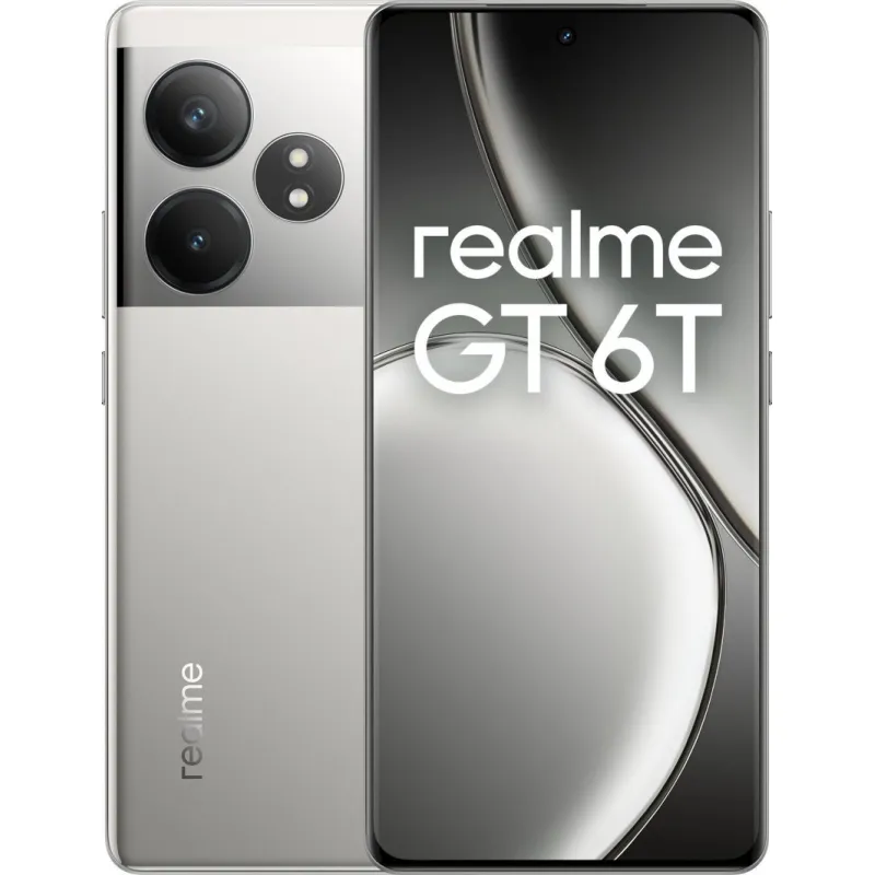 Smartfon Realme GT 6T 5G 8/256GB Srebrny (RMX3853)