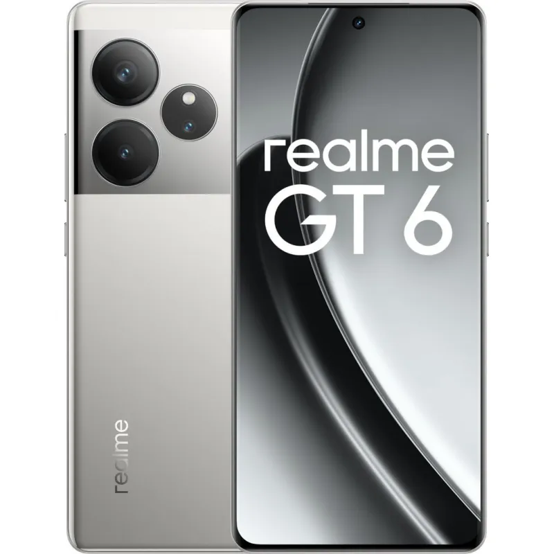 Smartfon Realme GT 6 5G 12/256GB Srebrny (RMX3851)