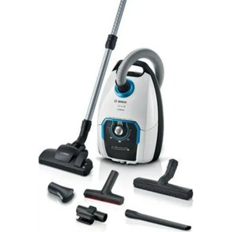 Odkurzacz Bosch Bosch Series 8 BGB75XSIL, cylinder vacuum cleaner (white, ProSilence)