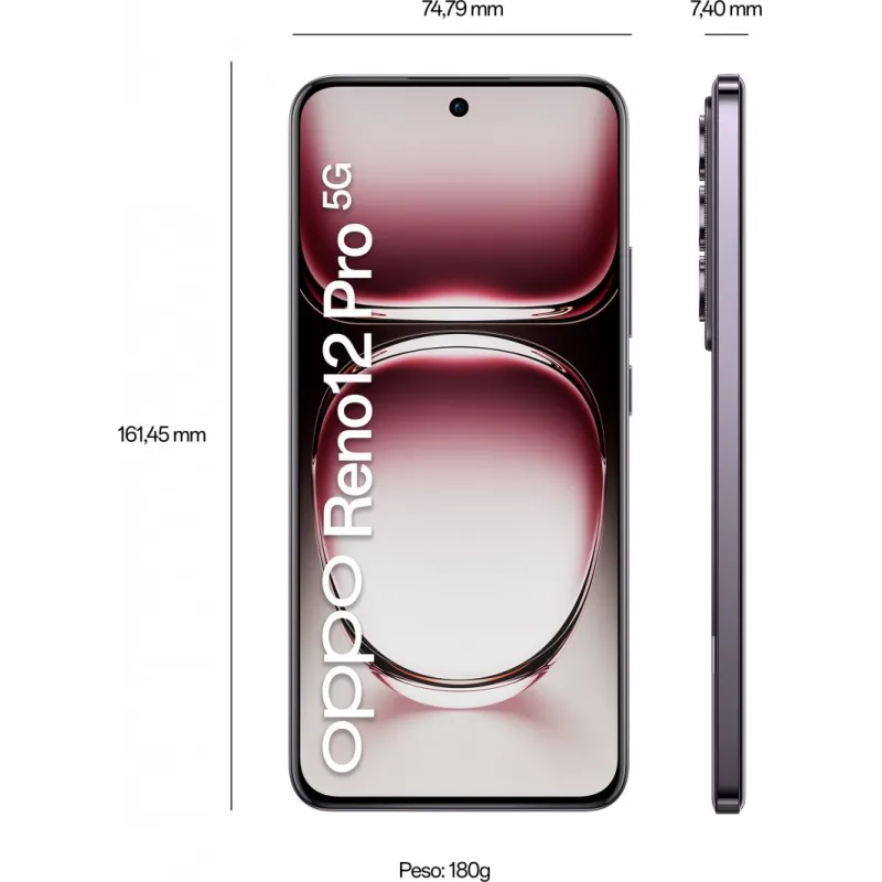 Smartfon Oppo Reno 12 Pro 12/512GB Czarny (CPH2629)