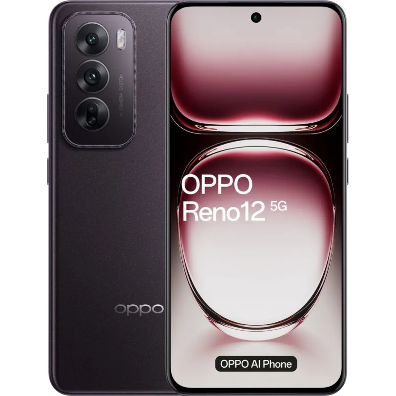 Smartfon Oppo Reno 12 12/256GB Czarny (110010233902)