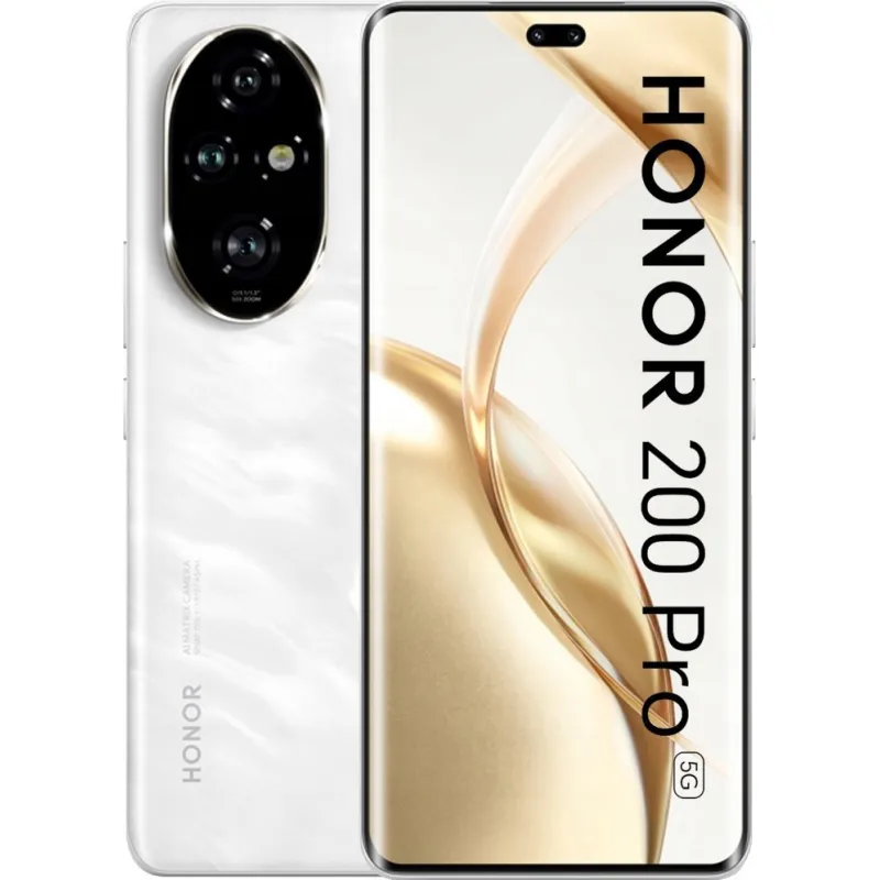 Smartfon Honor 200 Pro 5G 12/512GB Biały (ELP-NX9)