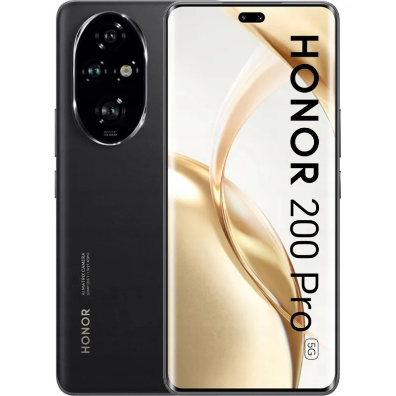 Smartfon Honor 200 Pro 5G 12/512GB Czarny (CLK-NX1)