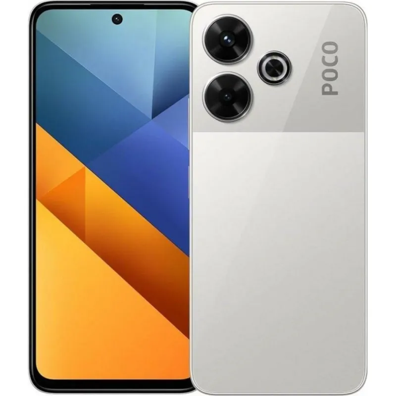 Smartfon POCO M6 6/128GB Srebrny (S8107870)