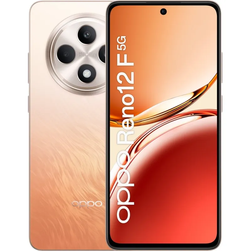 Smartfon Oppo Reno12 F 5G 8/256GB Pomarańczowy (110010233414)