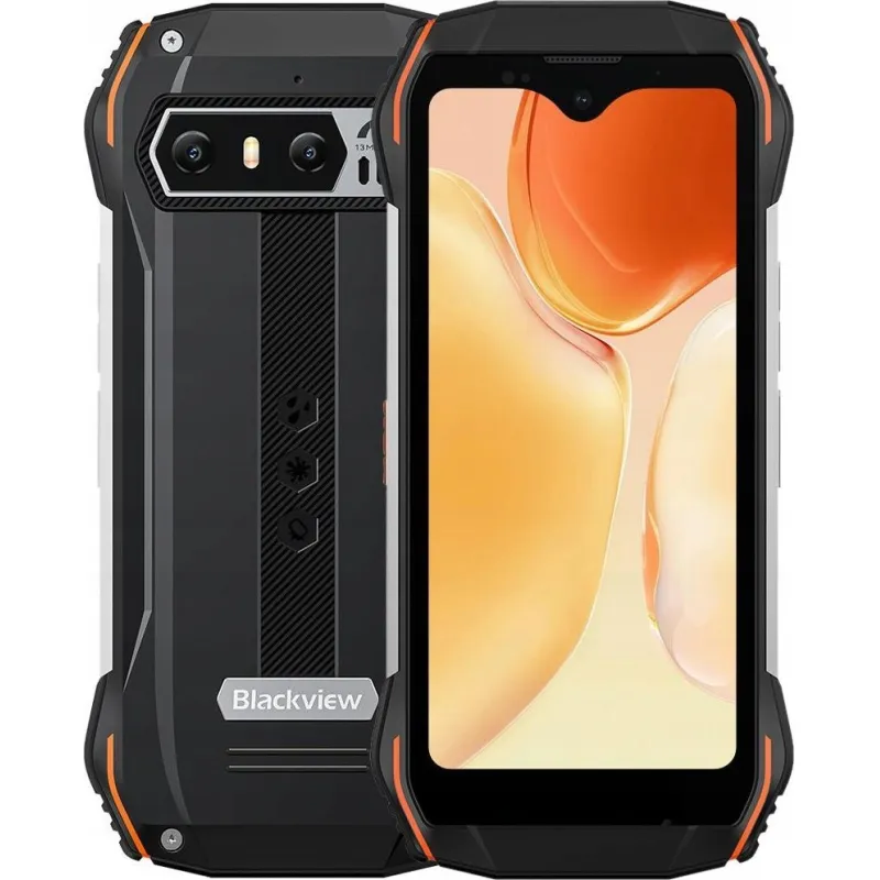 Smartfon Blackview N6000SE 4/128GB Czarno-pomarańczowy (N6000SE-OE/BV)