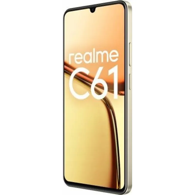 Smartfon Realme C61 6/256GB Złoty (631011003017)