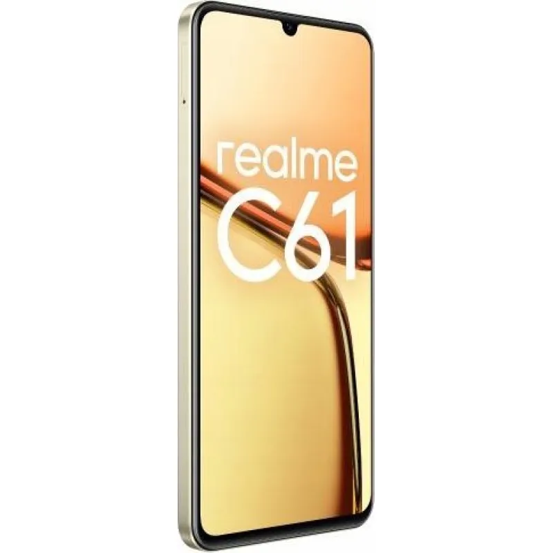 Smartfon Realme C61 6/256GB Złoty (631011003017)