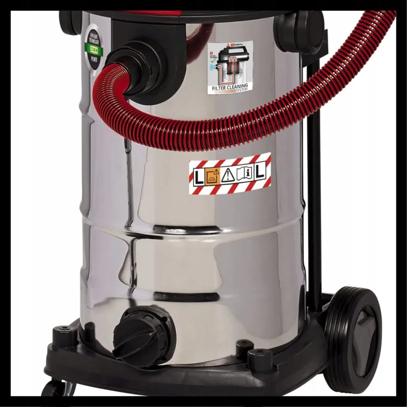 Odkurzacz przemysłowy Einhell Einhell TE-VC 2230 SACL, wet/dry vacuum cleaner (red/stainless steel)