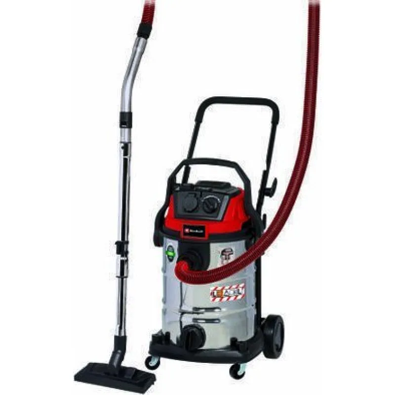 Odkurzacz przemysłowy Einhell Einhell TE-VC 2230 SACL, wet/dry vacuum cleaner (red/stainless steel)