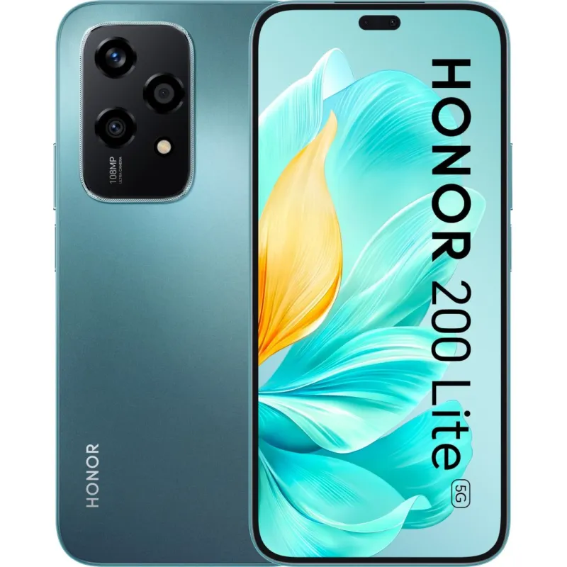 Smartfon Honor 200 Lite 5G 8/256GB Niebieski (TKOHUASZA0152)