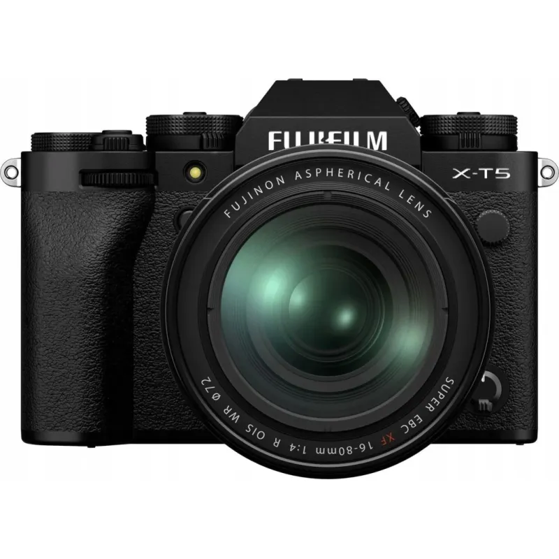 Aparat Fujifilm X-T5 czarny + XF 16-80mm f/4.0 OIS R WR (16782571)