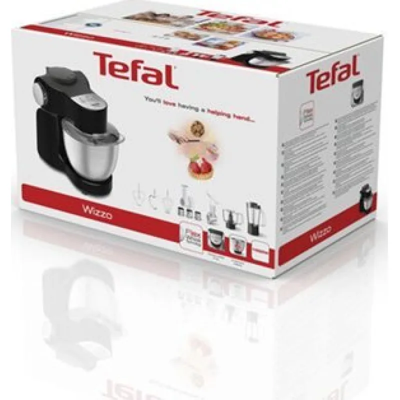 Robot kuchenny Tefal TEFAL | Food processor | QB319838 Wizzo | 1000 W | Number of speeds 7 | Bowl ca