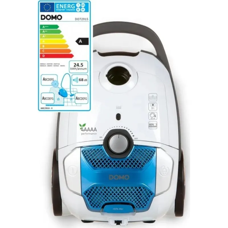 Odkurzacz Domo Odkurzacz DOMO DO7291S 700 W 700 W 3 L