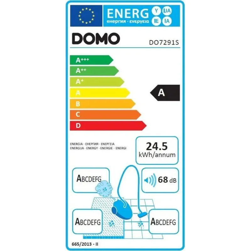 Odkurzacz Domo Odkurzacz DOMO DO7291S 700 W 700 W 3 L