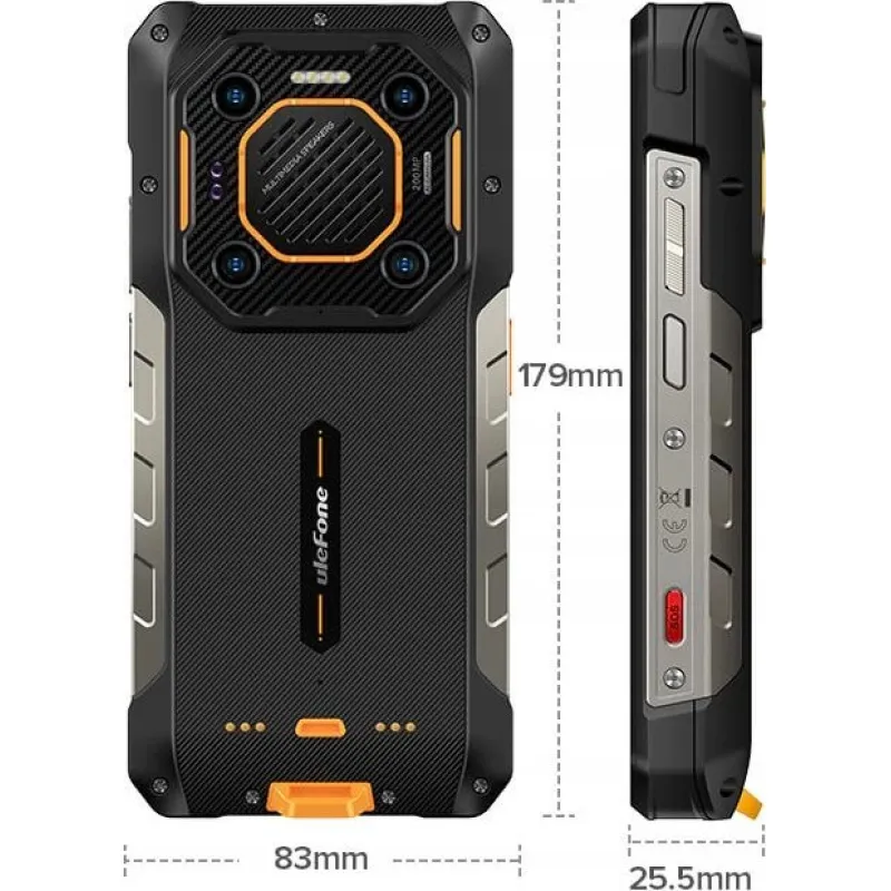 Smartfon UleFone Smartfon Armor 26 Ultra Walkie-Talkie 5G 6.78'' 12/512GB IP68/IP69K 15600 mAh DualS