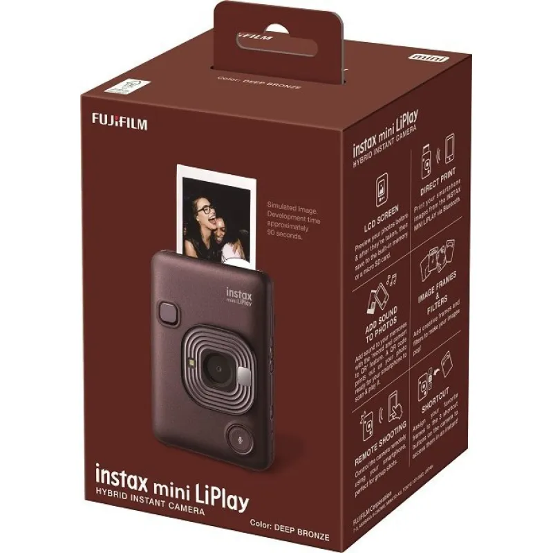 Aparat cyfrowy Fujifilm Fujifilm instax mini LiPlay dark bronze