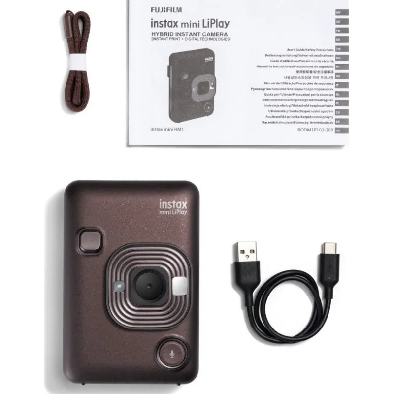 Aparat cyfrowy Fujifilm Fujifilm instax mini LiPlay dark bronze