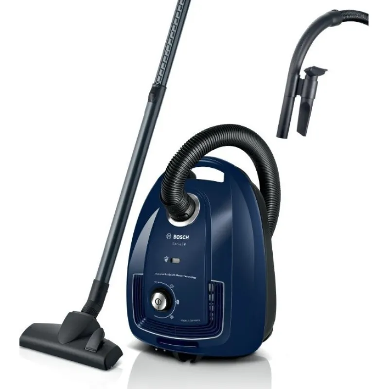 Odkurzacz Bosch Bosch Series 4 BGD38BU2, canister vacuum cleaner (dark blue)