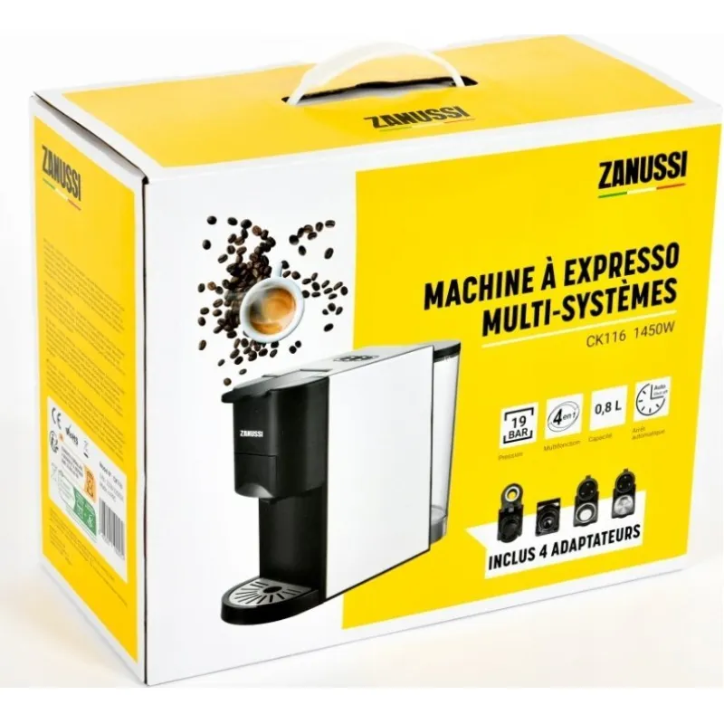 Ekspres ciśnieniowy Zanussi Zanussi Espressomaschine, 0,6l Tank Aroma Quattro CK116