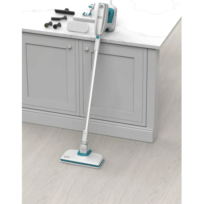 Odkurzacz przemysłowy mop parowy 1500w, 8 akcesoriów