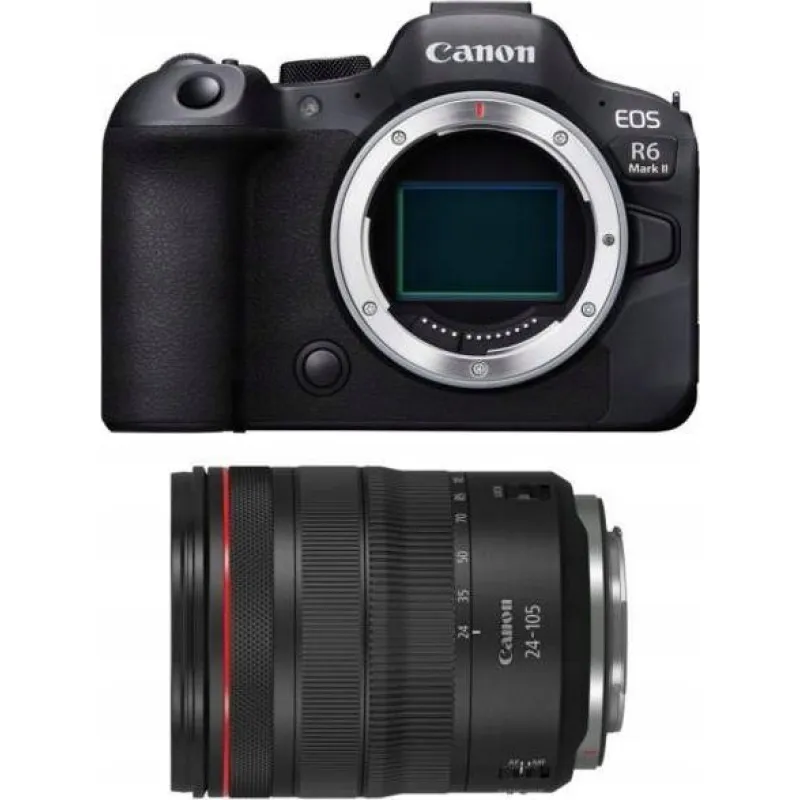 Aparat Canon EOS R6 Mark II + RF 24-105mm f/4.0 L IS USM (5666C013)