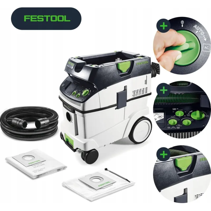 Odkurzacz przemysłowy Festool Cleantec CTL 36 E AC-LHS (574960)