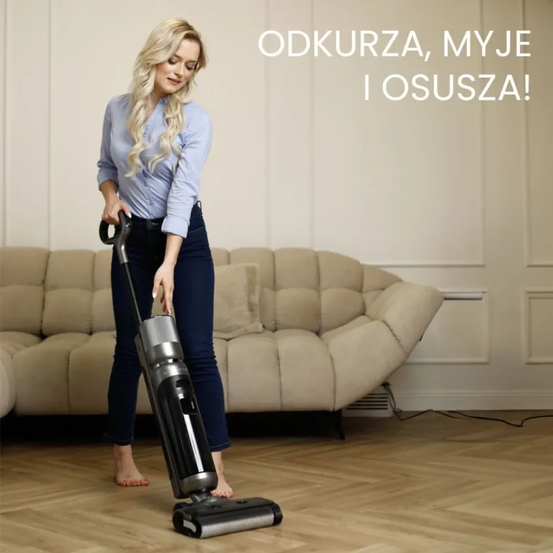 Odkurzacz pionowy Air Essence Air Essence Monsun bezprzewodowy, stojący, myjący odkurzacz