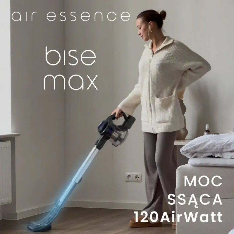 Odkurzacz pionowy Air Essence Air Essence Bise Max 120AW, odkurzacz pionowy