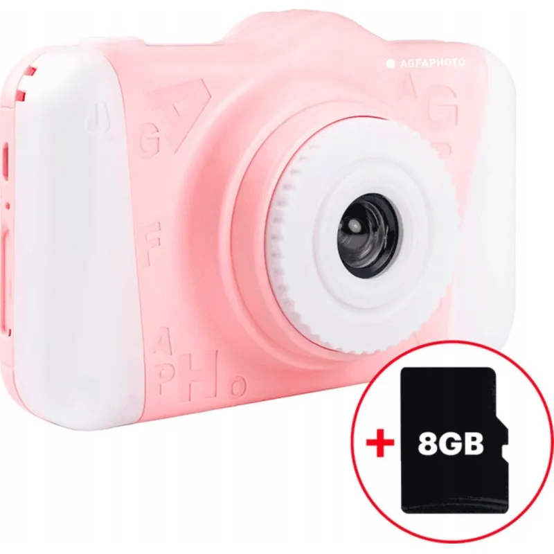 Aparat cyfrowy AgfaPhoto AgfaPhoto Realikids Cam 2 8GB SD pink