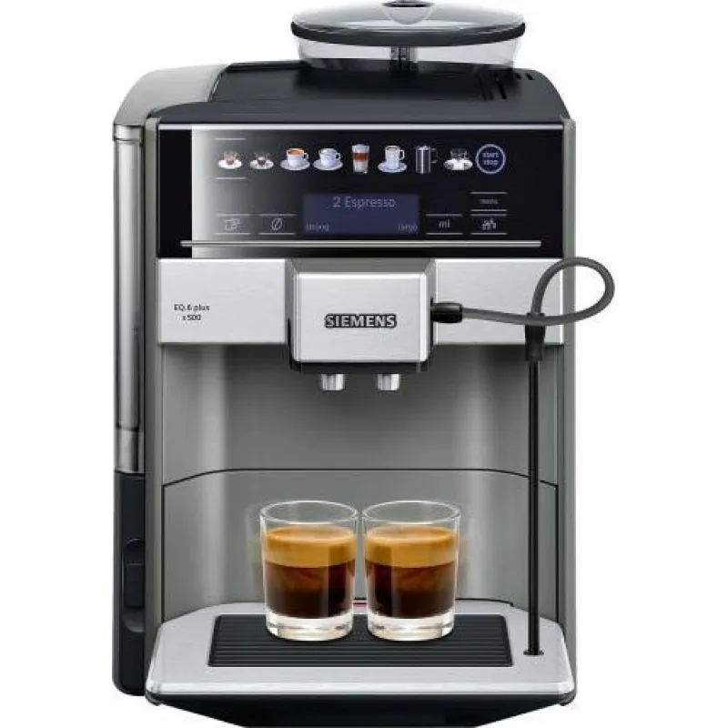 Ekspres ciśnieniowy Siemens Siemens EQ.6 plus s700 TE657313RW Bean to Cup Coffee Machine - Silver&Bl