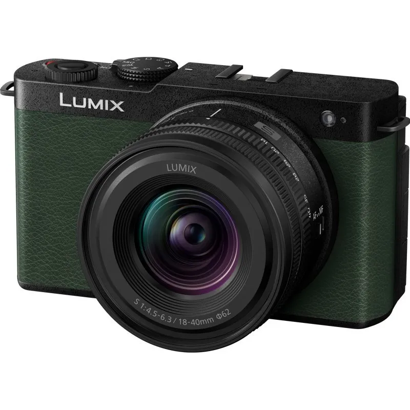 Aparat Panasonic Lumix S9 zielony + 18-40mm f/4.5-6.3 (DC-S9NE-G)