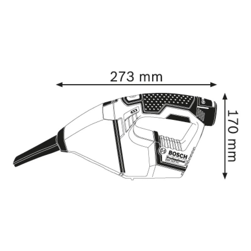 Odkurzacz ręczny Bosch GAS 12V