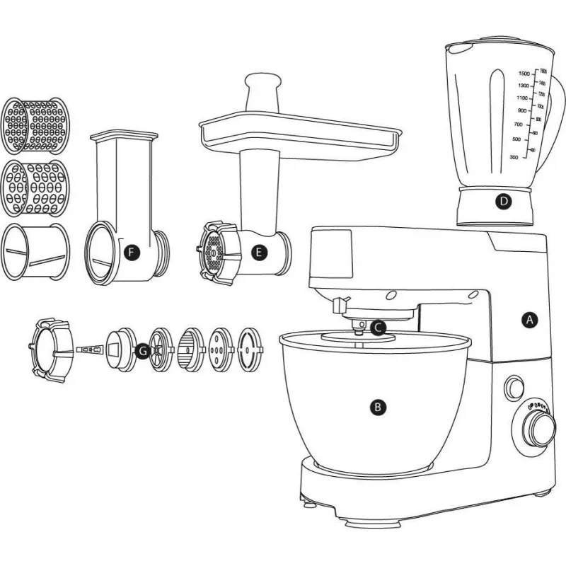 Robot planetarny G21 Promesso