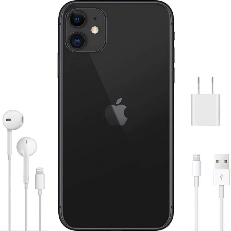 Smartfon Apple iPhone 11 4/128GB Biały (MWM22)