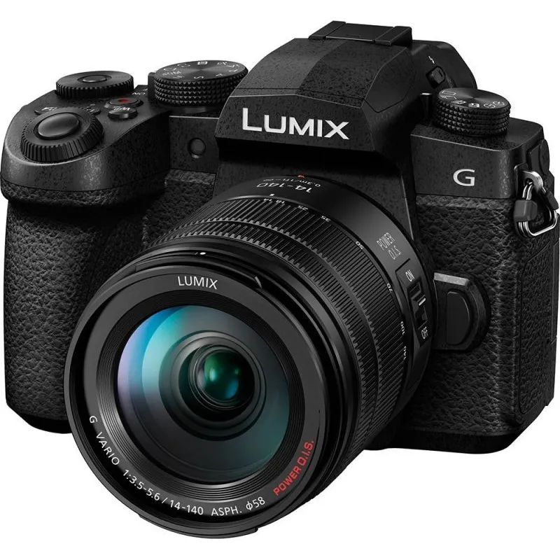 Aparat Panasonic Lumix G90 + G Vario 14-140mm f/3.5-5.6 ASPH. Power O.I.S. (DC-G90HEG-K)