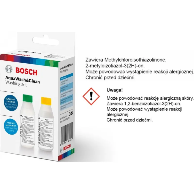 Odkurzacz piorący Bosch AquaWash&Clean BWD41720