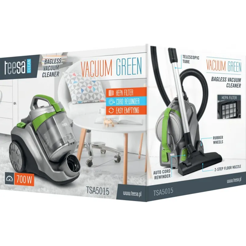 Odkurzacz Teesa Vacuum Green TSA5015