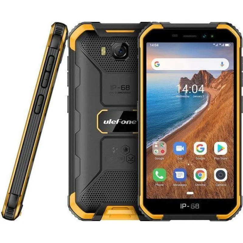 Smartfon UleFone Armor X6 2/16GB Czarno-żółty (UF-AX6/OE)