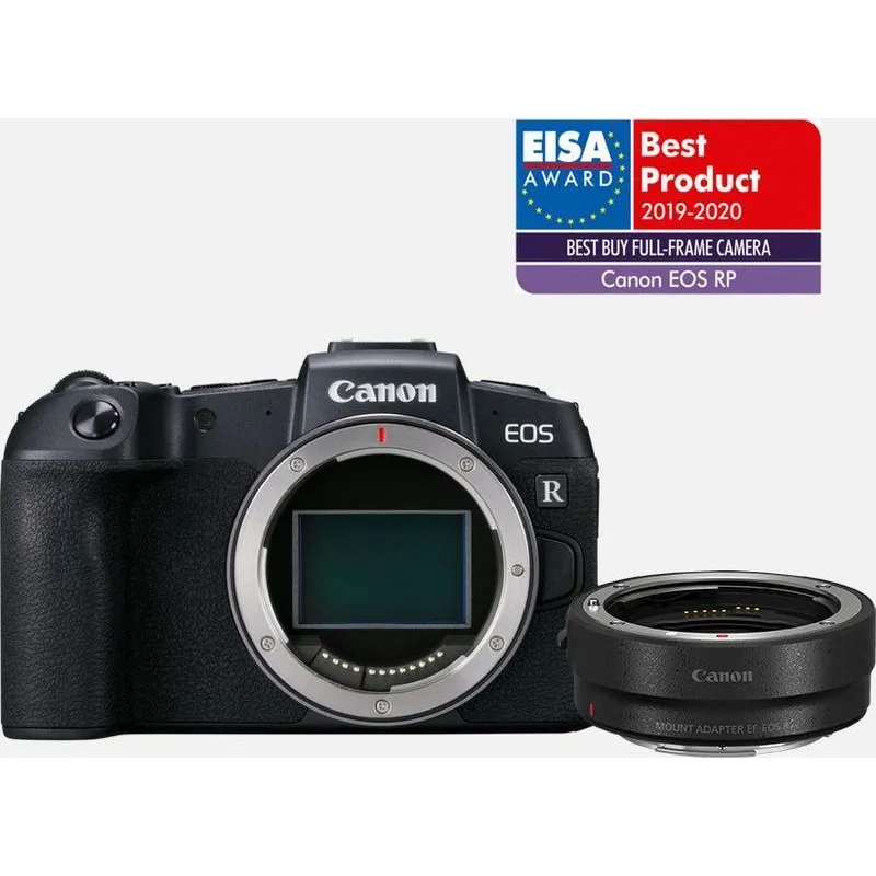 Aparat Canon EOS RP + adapter EF-EOS R (3380C023)