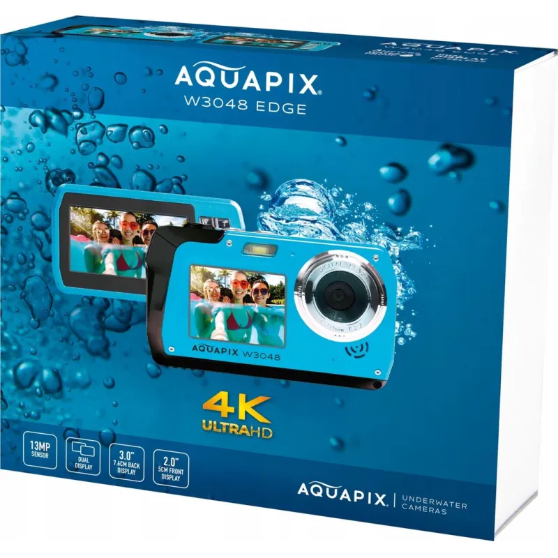 Aparat cyfrowy EasyPix Aquapix W3048 niebieski