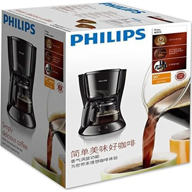 Ekspres przelewowy Philips HD7432/20 Czarny