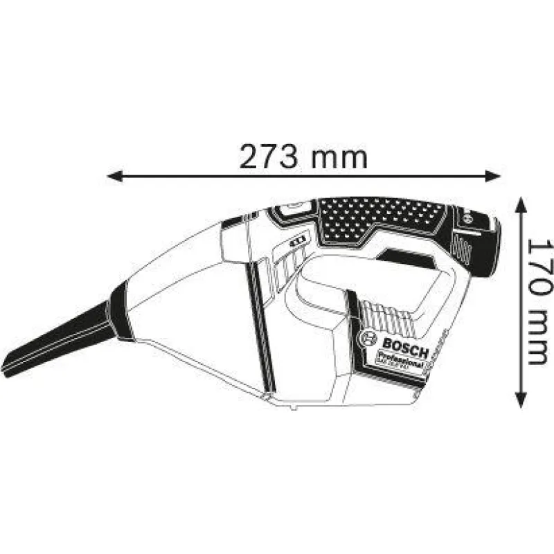 Odkurzacz ręczny Bosch GAS 12V