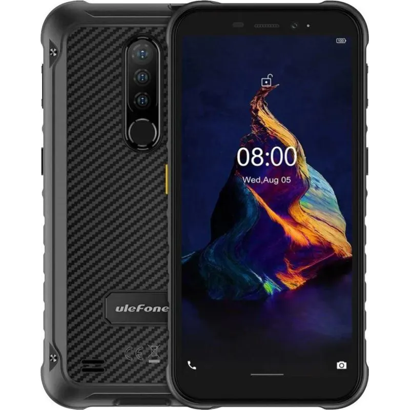 Smartfon UleFone Armor X8 4/64GB Czarny (UF-AX8/BK)